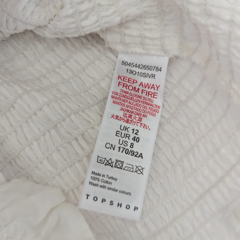 TopShop Smock Blouse - Picture 5 of 5